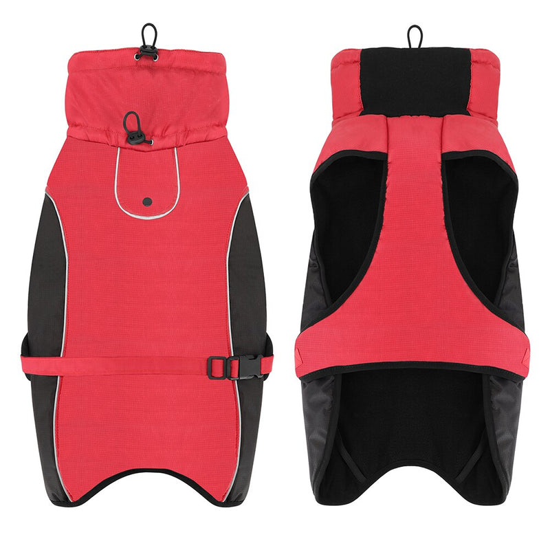 Ropa impermeable para perros grandes.