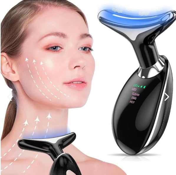 MASAJEADOR FACIAL CUELLO LED ANTIEDAD