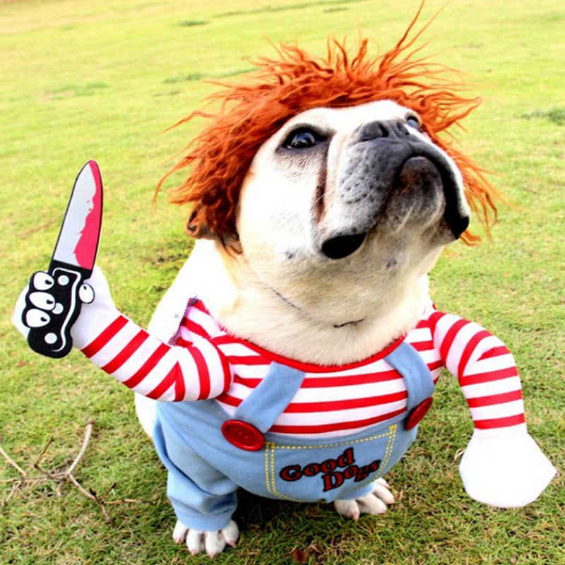 Disfraz Chucky Halloween para Perros